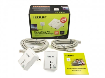 Puente ethernet HomePlug de 200Mbps D1