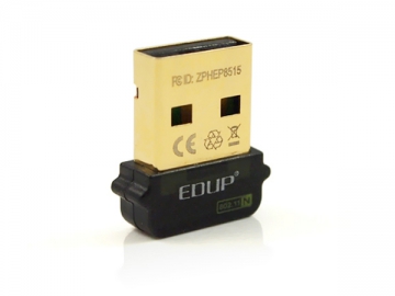 Mini adaptador inalámbrico USB 802.11N  EP-N8508GS de 150Mbps