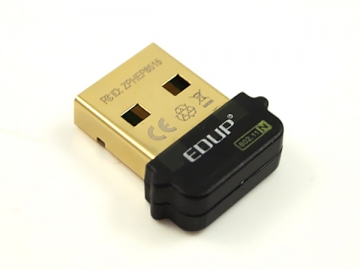 Mini adaptador inalámbrico USB 802.11N  EP-N8508GS de 150Mbps