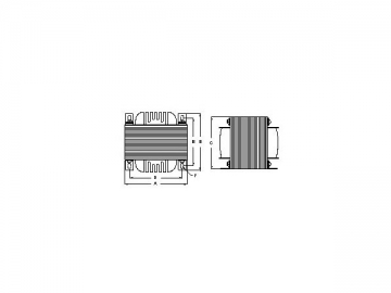 Transformador EI para sistemas de sonido