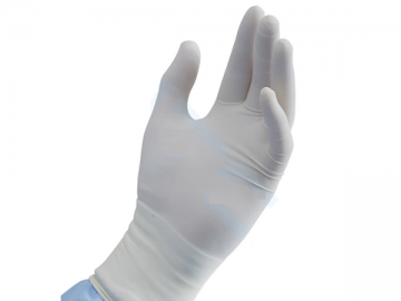 Guantes de látex desechables para examen