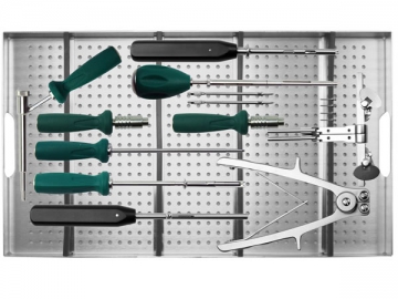 Instrumental quirúrgico para placa cervical anterior