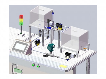 Probador y entrenador para diseñador de sistema de control de PLC