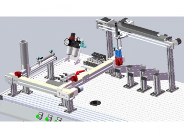 Probador y entrenador para diseñador de sistema de control de PLC