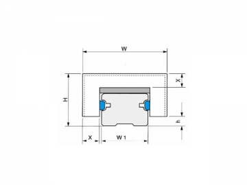 Protector de fuelle de soldadura aluminotérmica con deslizamiento lineal