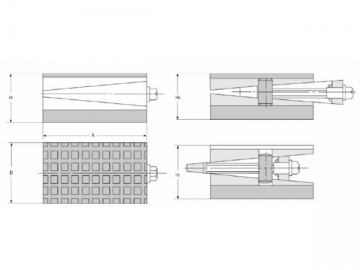 Soporte antivibraciones avanzado serie S77