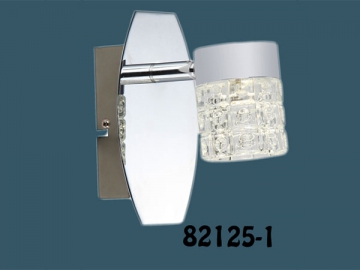 Foco LED SMD 4200K acabado en cromo con pantalla redonda