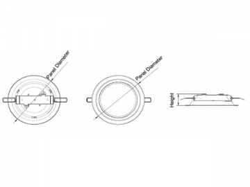 Foco empotrado LED serie 06