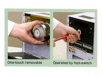 Pelacables eléctrico RSK-630CT