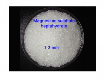 Sulfato de magnesio heptahidratado