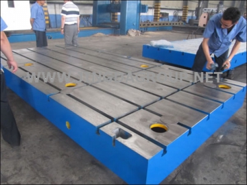 <span>Mármol de verificación de fundición con ranura en forma de T</span>