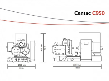 Compresor centrífugo Ingersoll Rand