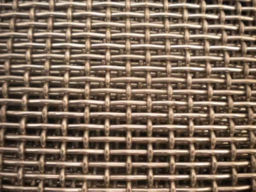 Malla de alambre corrugado de acero inoxidable