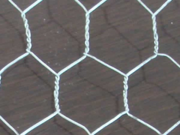 Malla de alambre de acero inoxidable hexagonal