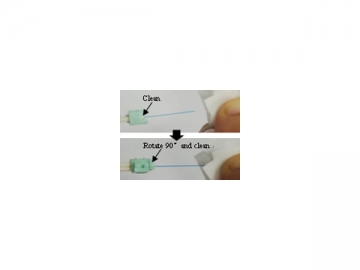 Conector de fibra óptica SC <small>(Conector de montaje rápido) </small>