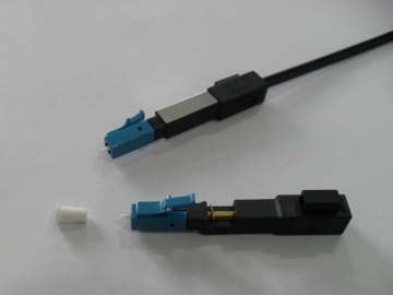 Conector de fibra óptica LC <small>(Conector de montaje rápido) </small>