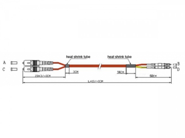 Patch Cord de fibra óptica de acondicionamiento de modo