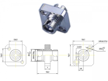 Adaptador de fibra óptica <small>(Adaptador SC/LC/FC/ST/MU/D4/DIN)</small>