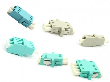 Adaptador de fibra óptica <small>(Adaptador SC/LC/FC/ST/MU/D4/DIN)</small>