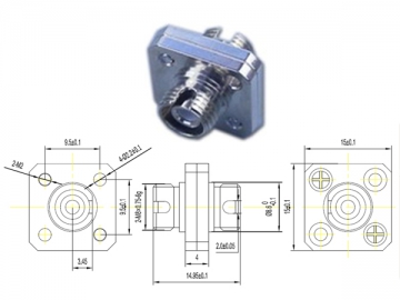 Adaptador de fibra óptica <small>(Adaptador SC/LC/FC/ST/MU/D4/DIN)</small>