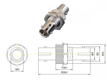 Adaptador de fibra óptica <small>(Adaptador SC/LC/FC/ST/MU/D4/DIN)</small>