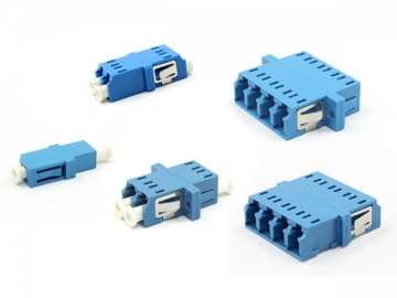 Adaptador de fibra óptica <small>(Adaptador SC/LC/FC/ST/MU/D4/DIN)</small>