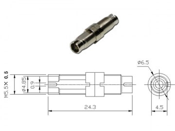 Adaptador de fibra óptica <small>(Adaptador SC/LC/FC/ST/MU/D4/DIN)</small>