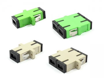 Adaptador de fibra óptica <small>(Adaptador SC/LC/FC/ST/MU/D4/DIN)</small>