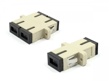 Adaptador de fibra óptica <small>(Adaptador SC/LC/FC/ST/MU/D4/DIN)</small>