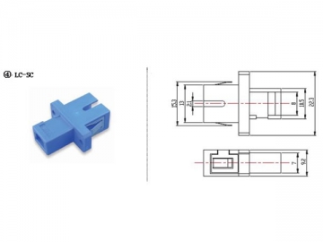 Adaptador de fibra óptica <small>(Adaptador híbrido)</small>