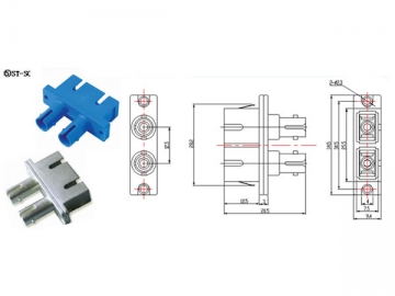 Adaptador de fibra óptica <small>(Adaptador híbrido)</small>