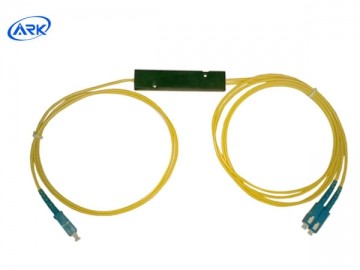 Splitter óptico<small>(Divisor FBT monomodo)</small>