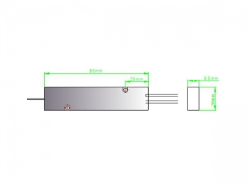 Splitter óptico <small>(Divisor FBT multimodo) </small>