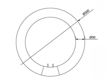 Tubo LED circular