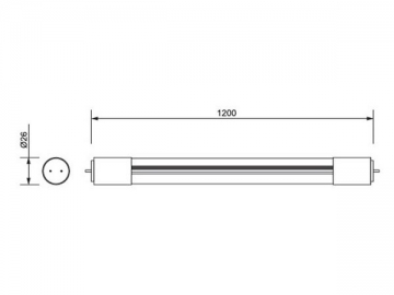 Tubo LED T8