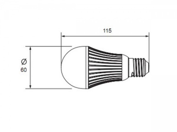 Bombilla LED COB