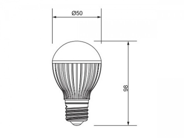 Bombilla LED 3W