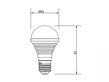 Bombilla LED 3W