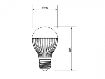 Bombilla LED 3W