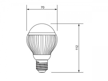 Bombilla LED 5W