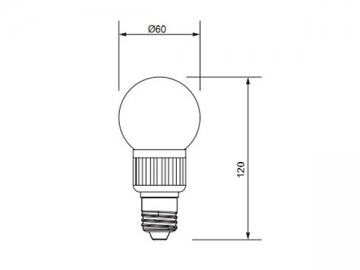 Bombilla LED 5W