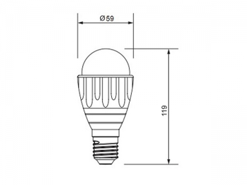 Bombilla LED 5W