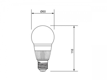 Bombilla LED 5W