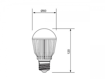 Bombilla LED 7W