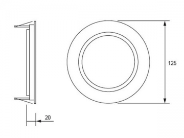 Panel proyector LED