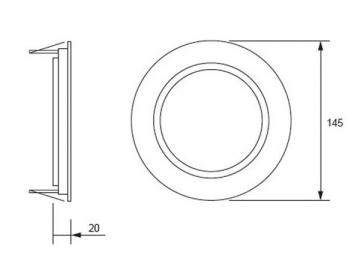 Panel proyector LED