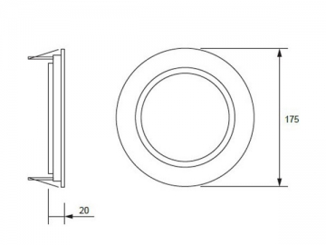 Panel proyector LED