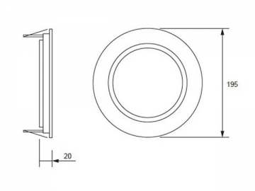 Panel proyector LED