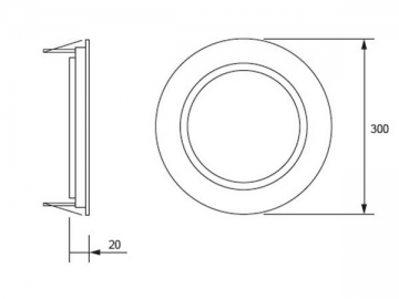 Panel proyector LED