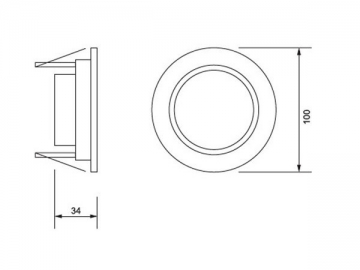 Panel proyector LED